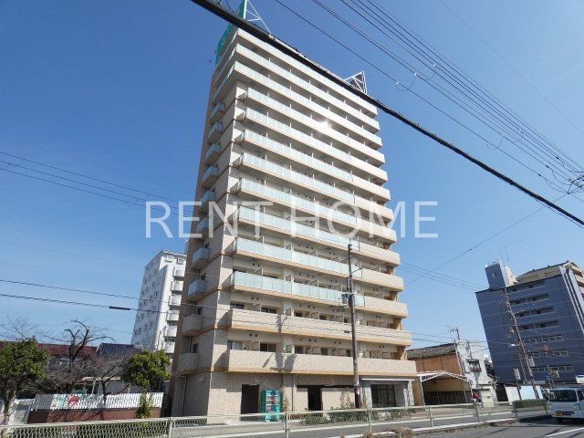 建物外観　鉄筋コンクリート造１４階建てマンション