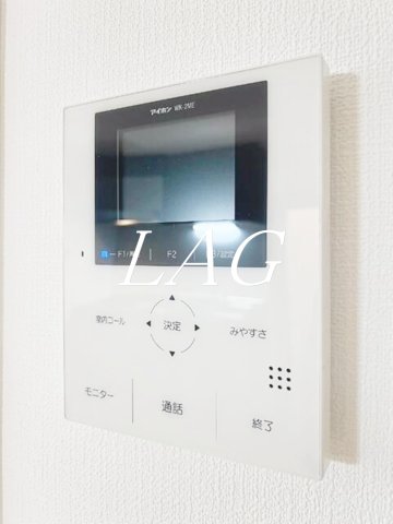 セキュリティ　モニター付インターホンです。
