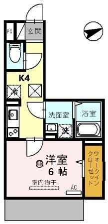 セジュール 大村の間取り写真