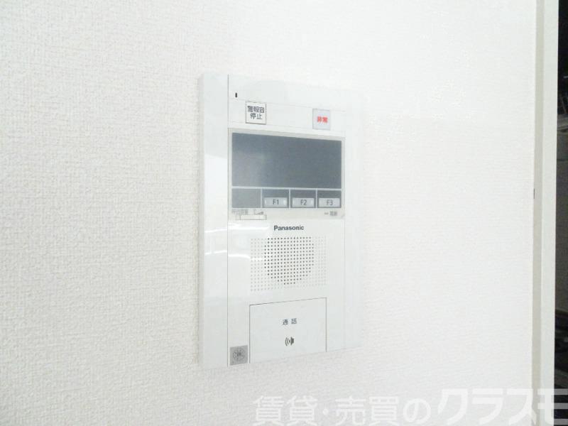 セキュリティ　訪問チェックができるモニターホン♪
