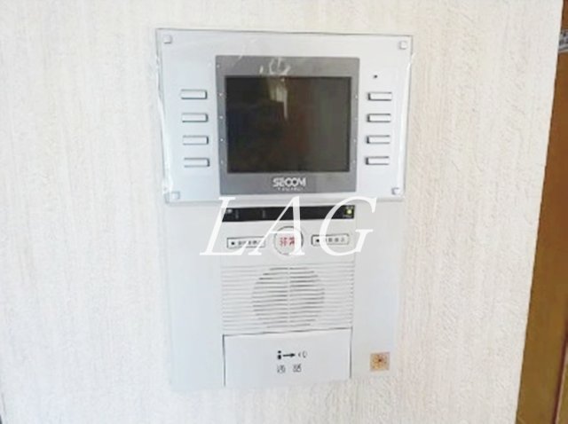 セキュリティ　モニター付きインターフォンです。