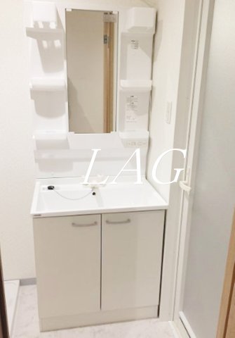 洗面設備　洗面台です。