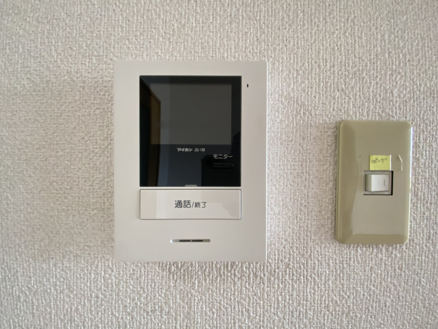 セキュリティ　同物件別号室の写真です。