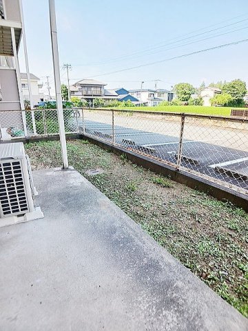 庭　お庭の付いた物件です