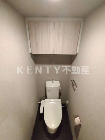 トイレ　ゆったりとした空間のトイレです