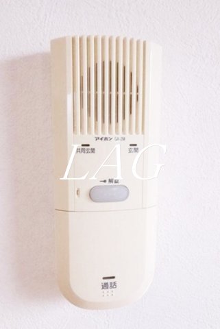セキュリティ　インターフォンです。