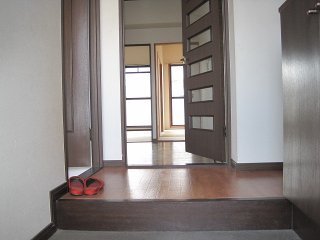 玄関　マジェスティーハイツ御成