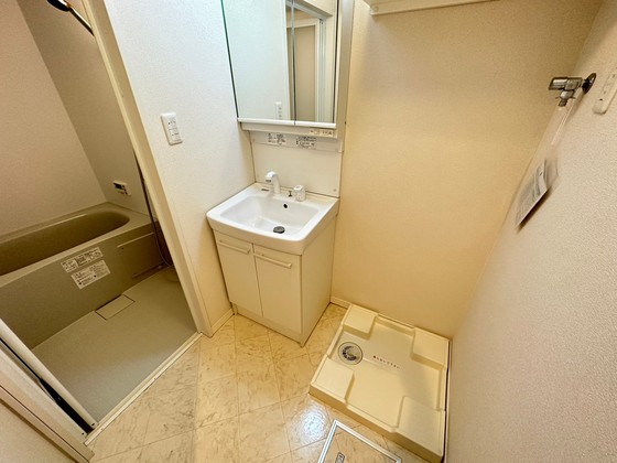 洗面設備　※別部屋の写真です