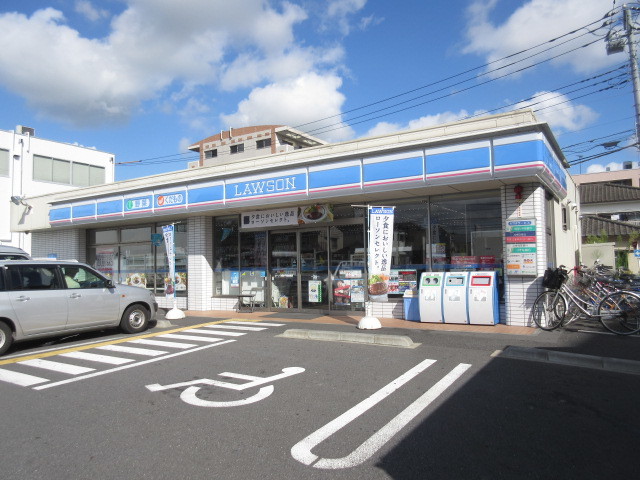 コンビニ　ローソン越谷千間台西店（コンビニ）まで490m