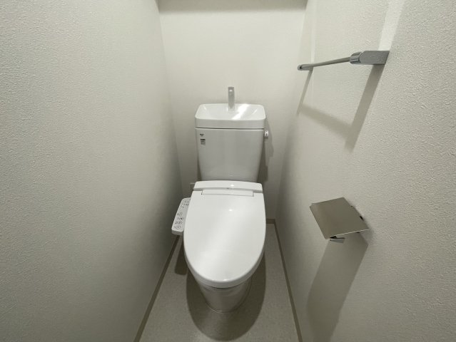 トイレ　ゆったりとした空間のトイレです