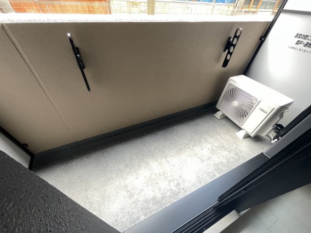 バルコニー　落ち着いた時間を過ごせるバルコニーです