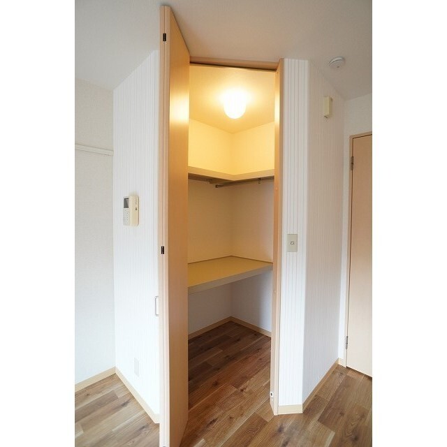 収納　嬉しいウォークイン付のお部屋です♪