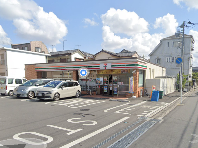 コンビニ　セブンイレブン 市川末広1丁目店（コンビニ）まで76m