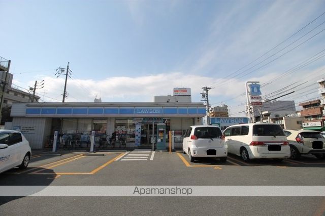 コンビニ　ローソン本陣駅前店（コンビニ）まで199m