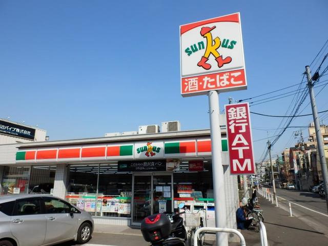 コンビニ　サンクス大田上池台四丁目店（コンビニ）まで472m