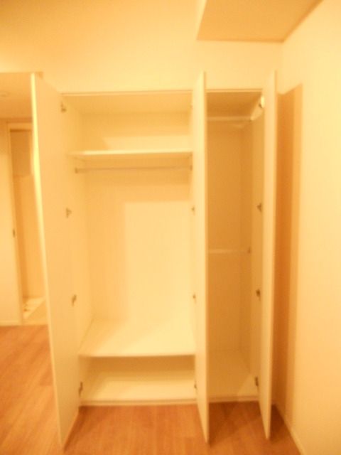 収納　同じタイプの別部屋写真