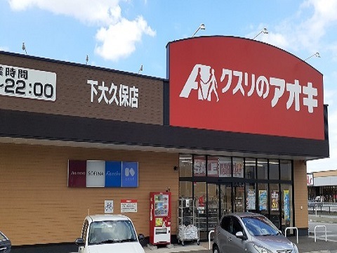 ドラックストア　クスリのアオキ下大久保店（ドラッグストア）まで1300m