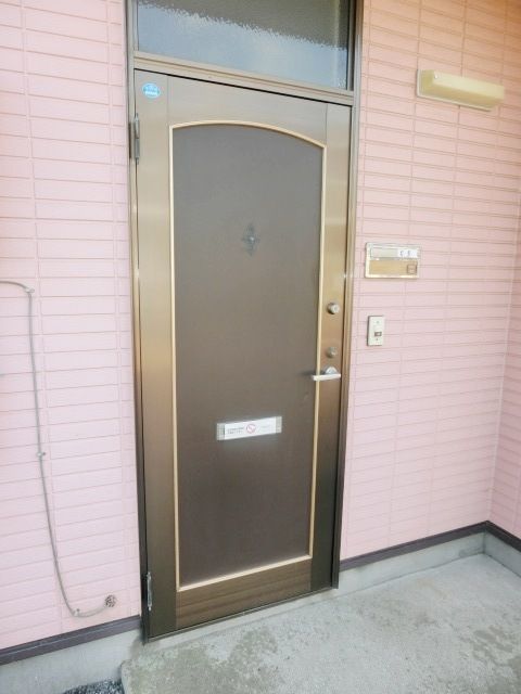 セキュリティ　訪問者がわかるインターホンです