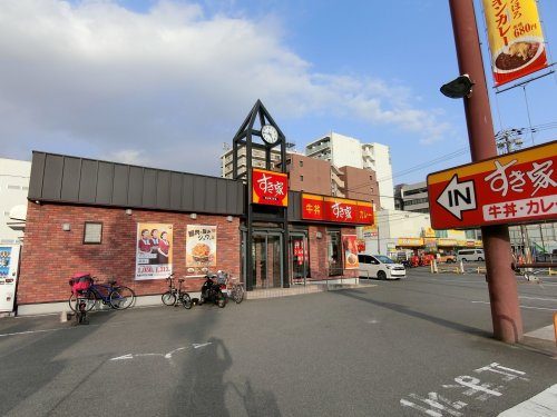 飲食店　すき家 内環状守口太子橋店（飲食店）まで123m