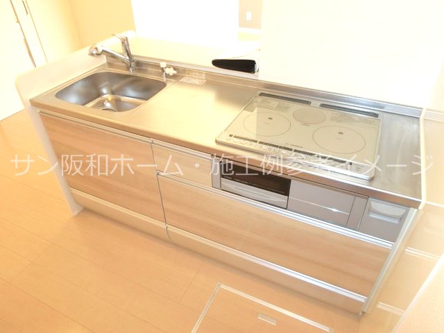 キッチン　同メーカー施工例参考イメージ画像