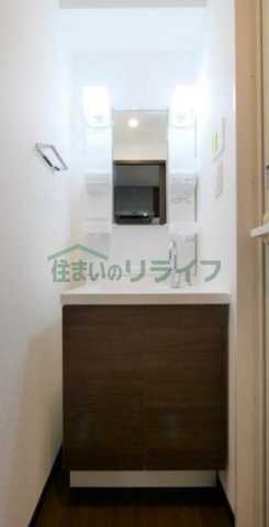 洗面設備　※他のお部屋の参考写真となります