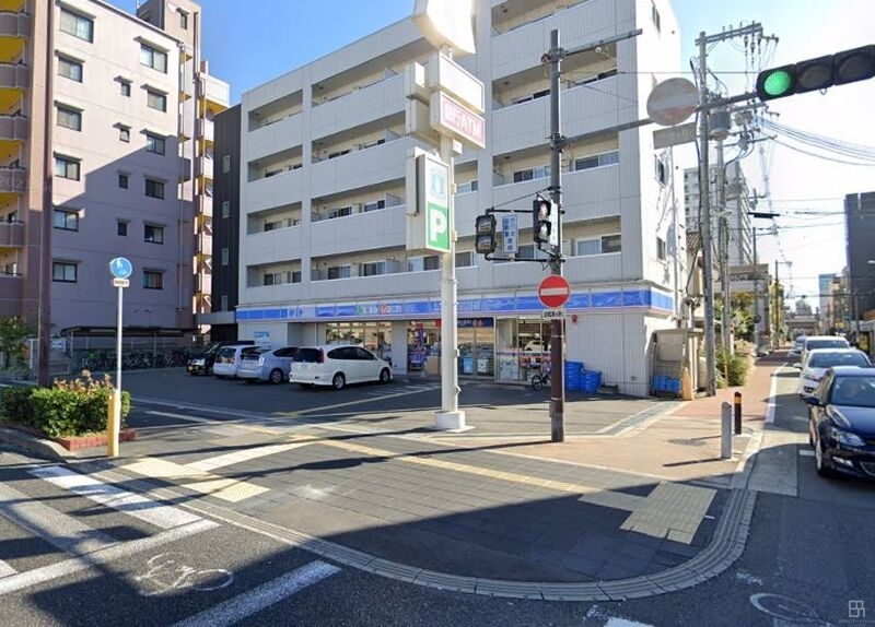 コンビニ　ローソン西住之江1丁目店（コンビニ）まで214m