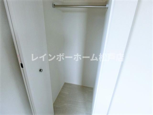 収納　ちょっとした収納スペースも充実しています