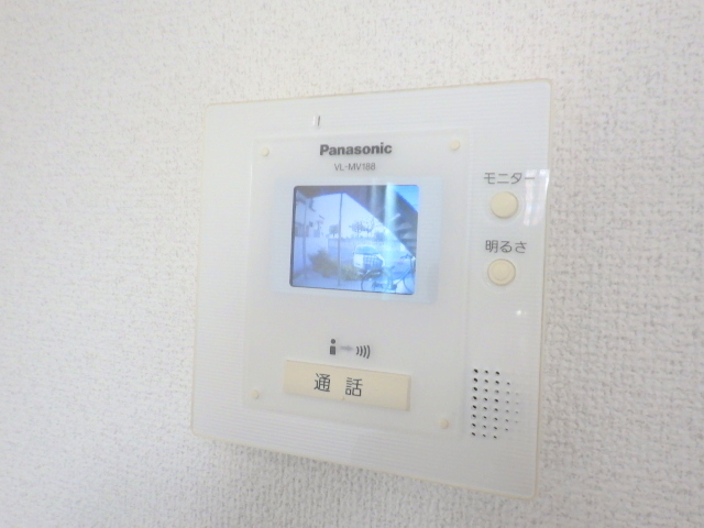 セキュリティ　★訪問者の分かるTVモニターホン★