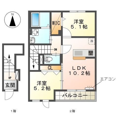 Plantoir Mukaiharaの間取り写真