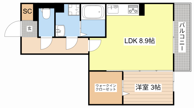 カサレリアIIIの間取り写真