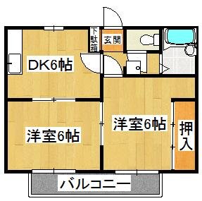 ビレッジサングランデEの間取り写真
