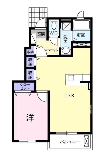 フォルシュ Iの間取り写真