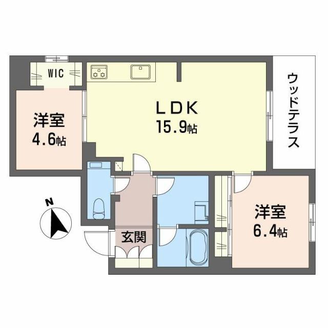 シャーメゾン ラ テラの間取り写真