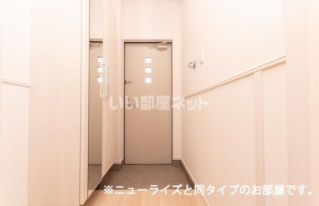 草深アパートIVの玄関写真