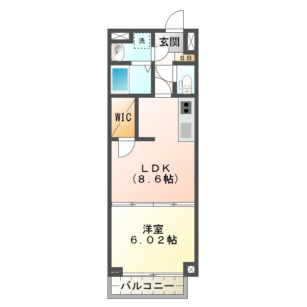 S-FORT津新町の間取り写真