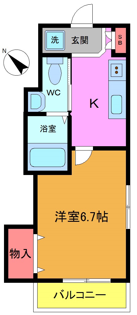 エルヴィータ舞浜の間取り写真