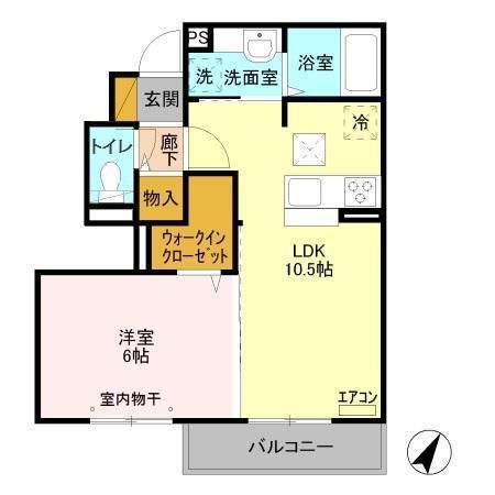 ヴィラコリーナの間取り写真