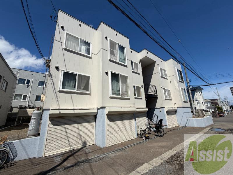 建物外観　札幌市西区西町北「プラザイン西町」