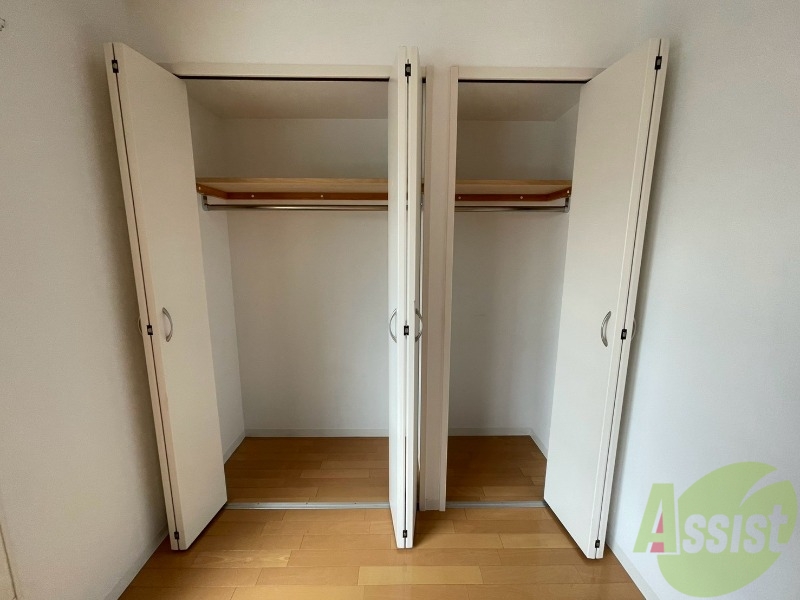 収納　収納もバッチリあるのでお部屋が片付きますよ！