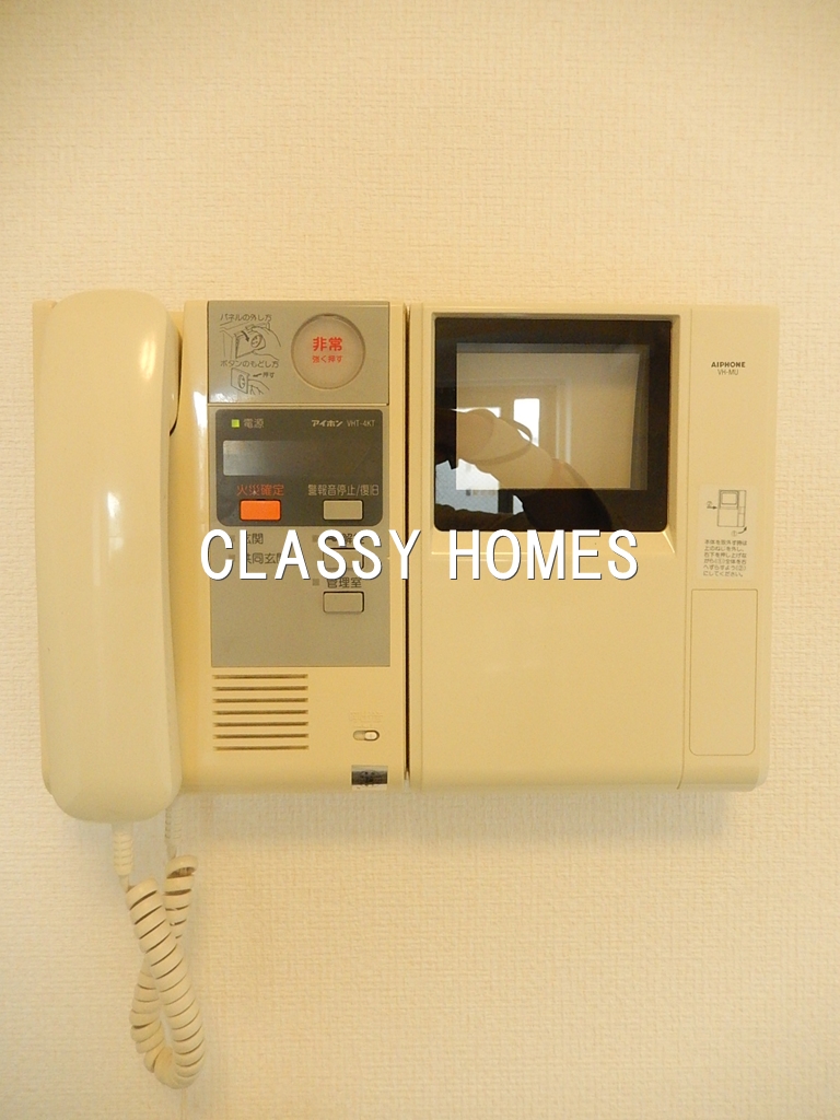 セキュリティ　2006年竣工　メインステージ高輪：モニターフォン