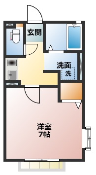 パル平塚の間取り写真