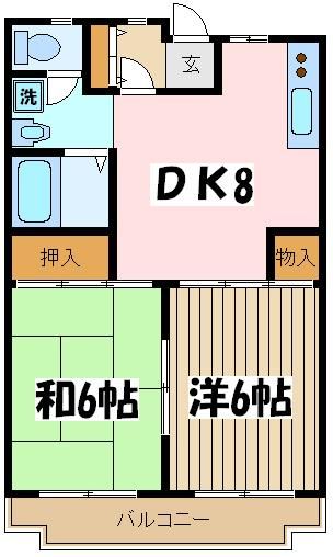 あとらす市川の間取り写真