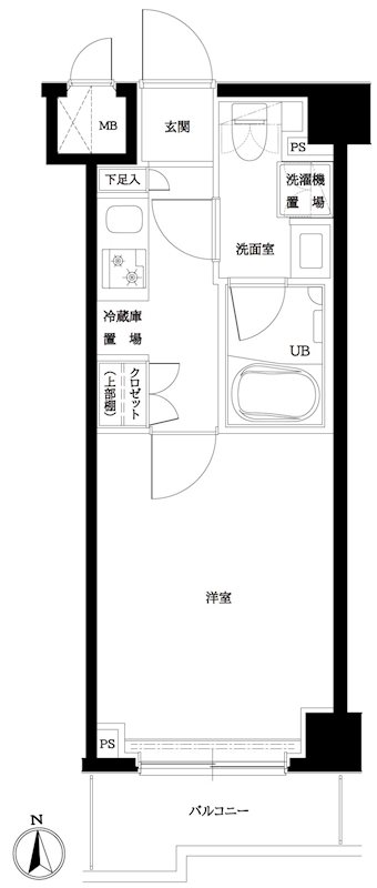 ルーブル横濱吉野町の間取り写真