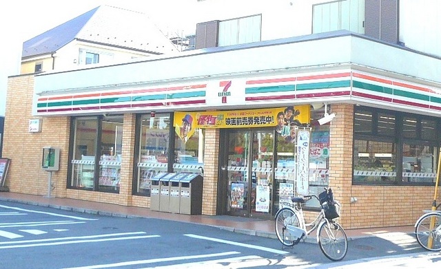 コンビニ　セブンイレブン市川大洲店（コンビニ）まで500m