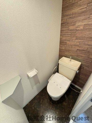 グラード柏原のトイレ写真
