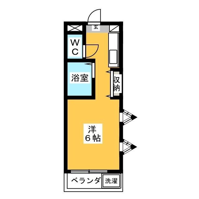 エスト・一ツ橋の間取り写真