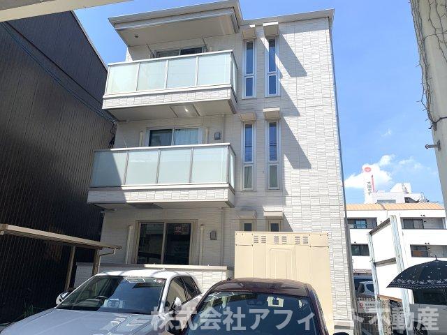 建物外観　D-room霞町・軽量鉄骨造