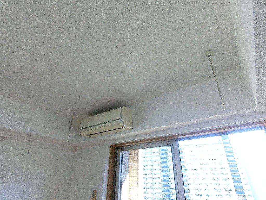 その他設備　室内物干しユニットあり