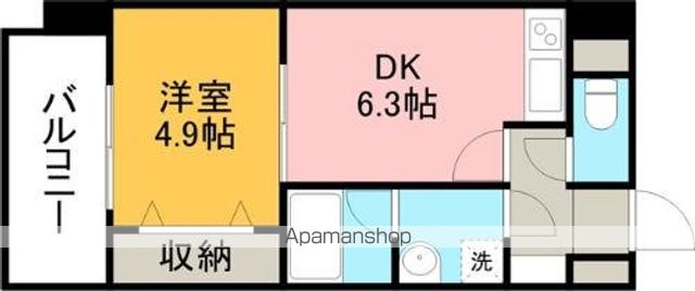 サムティ熊本駅南の間取り写真