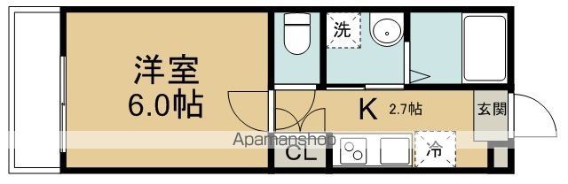 プラウドシャトー若葉の間取り写真
